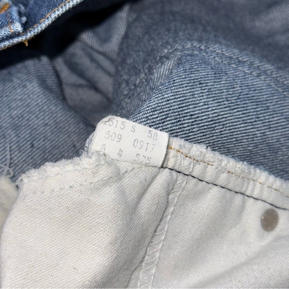 Vintage Levi's 917 Bootcut Jeans 34 x 33 Orange Tag Straight Blue - Picture 9 of 13